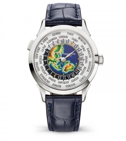 Review Patek Philippe World Time 5231 White Gold Oceania & South-East Asia Replica Watch 5231G-001