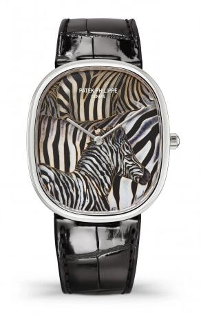 Review Patek Philippe Golden Ellipse 5738 Zebra Replica Watch 5738/50G-023