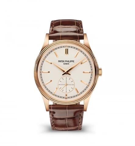 Review Patek Philippe Calatrava Clous de Paris Rose Gold Silver 6119R-001 Replica Watch - Click Image to Close