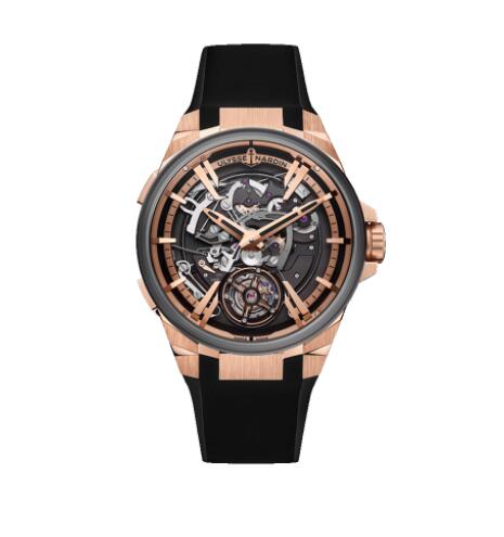 Review Ulysse Nardin Blast Hourstriker Replica Watch 6215-400-3B/02 - Click Image to Close