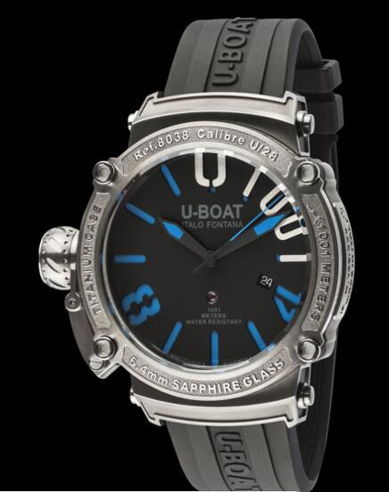 Review U Boat Dive Replica Watch CLASSICO 47 1001 SS BLU 8038 Dive