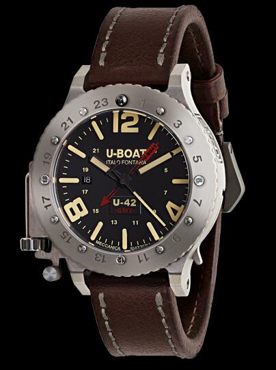 Review U Boat Replica Watch U-42 50 GMT 8095