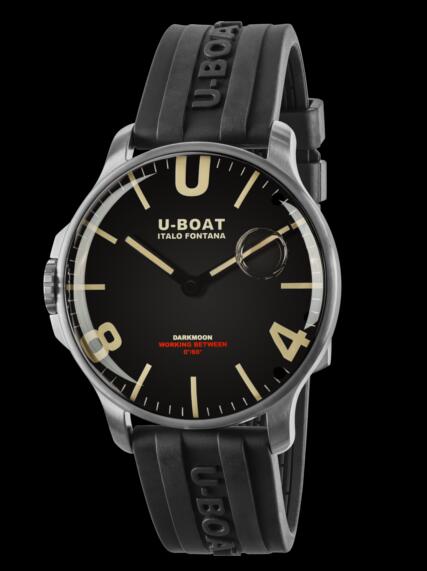 Review U-Boat Darkmoon Watch Replica 44 SS 8463