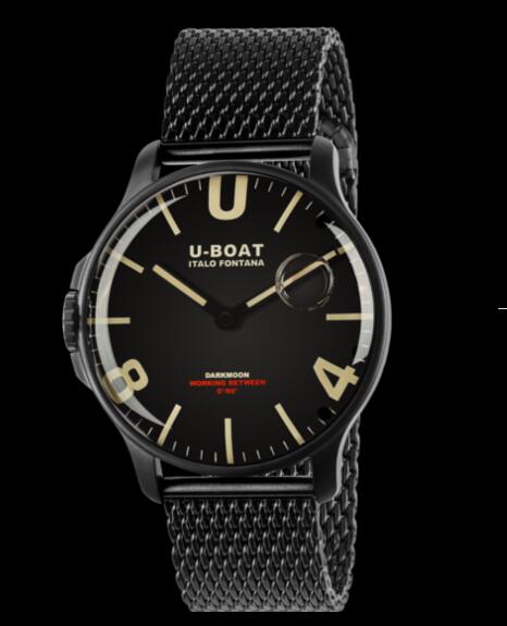 Review U-Boat Darkmoon Watch Replica 44 IPB MESH 8464/MT