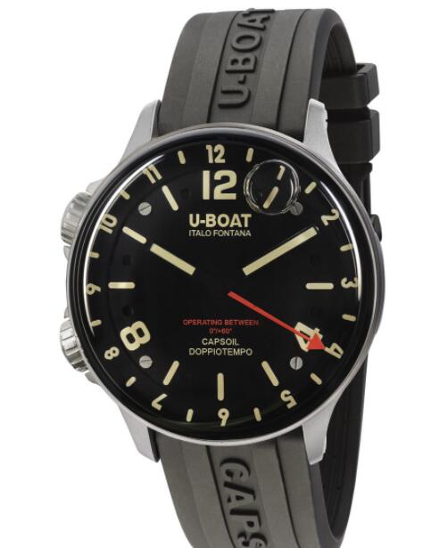 Review U-Boat Capsoil Doppiotempo SS 8769 Replica Watch - Click Image to Close