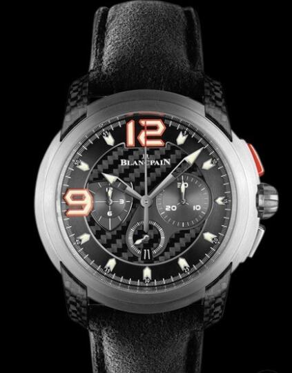 Review Blancpain L-evolution Chronographe Flyback 'Super Trofeo' Replica Watch 8885F-1203-52B Titanium