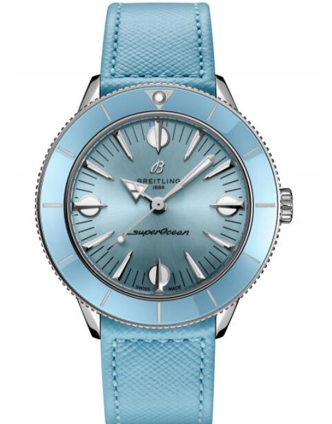 Review Breitling Superocean Heritage '57 Pastel Paradise Aquamarine Replica Watch A10340161C1X1
