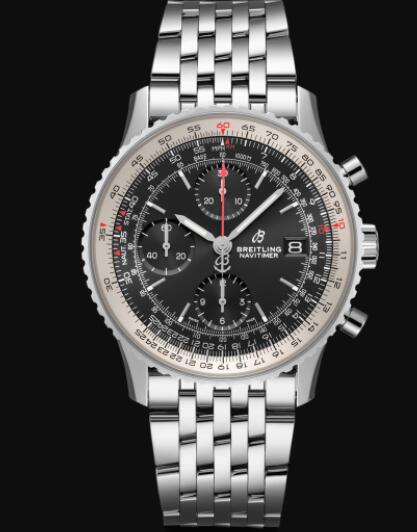 Review Breitling Navitimer Chronograph 41 Stainless Steel - Black Replica Watch A13324121B1A1