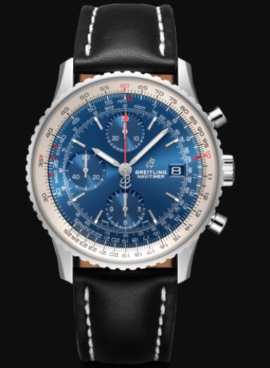 Review Breitling Navitimer Chronograph 41 Stainless Steel - Blue Replica Watch A13324121C1X1