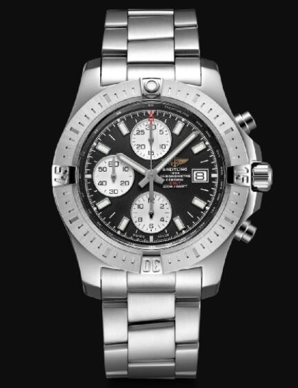 Review Breitling Colt Chronograph 44 Automatic Stainless Steel - Black Men Replica Watch A13388111B1A1
