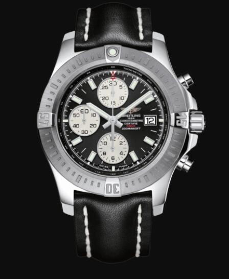 Review Replica Breitling Colt Chronograph Automatic Stainless Steel - Black Watch A13388111B1X1 - Click Image to Close