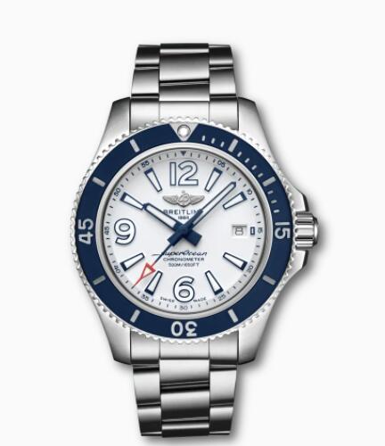 Review Breitling Superocean Automatic 42 Stainless Steel White A17366D81A1A1 Replica Watch