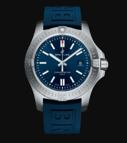 Review Replica Breitling Colt Automatic Stainless Steel - Blue Watch A17388101C1S1 - Click Image to Close