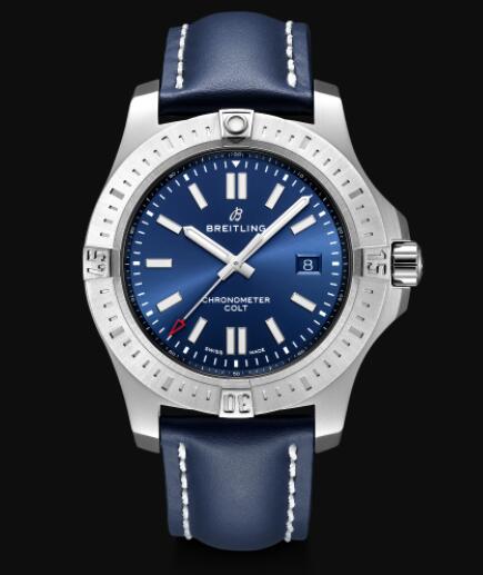 Review Replica Breitling Colt Automatic Stainless Steel - Blue Watch A17388101C1X3 - Click Image to Close