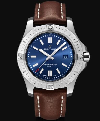 Review Replica Breitling Colt Automatic Stainless Steel - Blue Watch A17388101C1X4