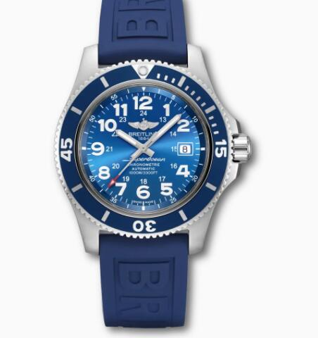 Review Breitling Superocean II 44 Stainless Steel Blue A17392D81C1S1 Replica Watch - Click Image to Close