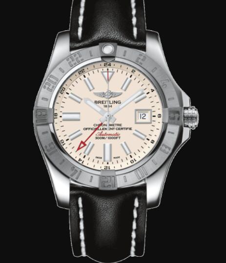 Review Replica Breitling Avenger II GMT Stainless Steel - Silver Watch A3239011/G778/435X/A20BA.1 - Click Image to Close