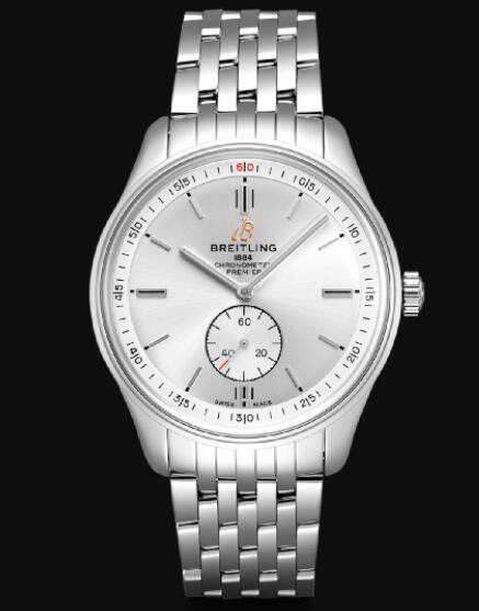 Review Replica Breitling Premier Automatic 40 Stainless Steel - Silver Watch A37340351G1A1 - Click Image to Close