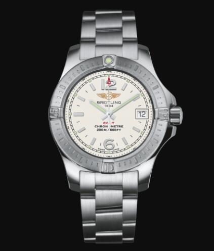 Review Breitling Colt Lady 33 Stainless Steel - Silver Replica Watch A77388111G1A1