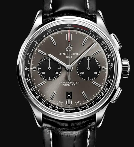 Review Replica Breitling Premier B01 Chronograph 42 Men Watch AB0118221B1P2