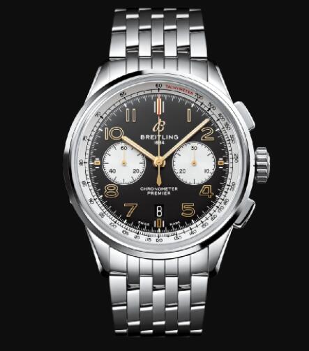 Review Replica Breitling Premier B01 Chronograph 42 Norton Edition Watch AB0118A21B1A1