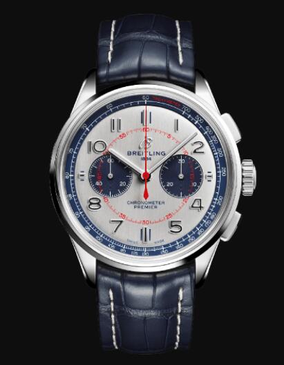 Review Breitling Premier B01 Chronograph 42 Bentley Mulliner Limited Edition Stainless Steel - Silver Replica Watch AB0118A71G1P1 - Click Image to Close