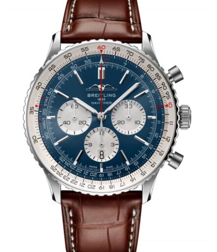 Review 2022 Breitling Navitimer B01 Chronograph 46 Replica Watch AB0137211C1P1 - Click Image to Close