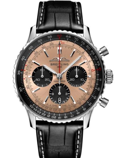 Review 2022 Breitling Navitimer B01 Chronograph 43 Replica Watch AB0138241K1P1