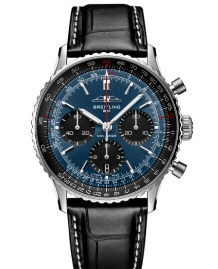 Review 2022 Breitling Navitimer B01 Chronograph 41 Replica Watch AB0139241C1P1 - Click Image to Close