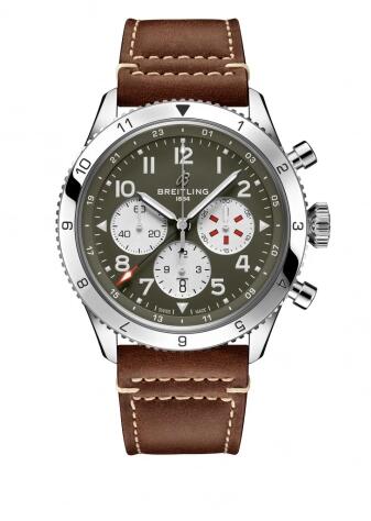 Review Breitling Super AVI B04 Chronograph GMT 46 Curtiss Warhawk Replica Watch AB04452A1L1X1