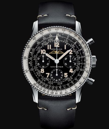 Review Breitling Navitimer Ref. 806 1959 Re-Edition Stainless Steel - Black Replica Watch AB0910371B1X1