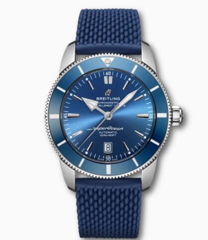 Review Breitling Superocean Heritage B20 Automatic 46 Stainless Steel Blue AB2020161C1S1 Replica Watch - Click Image to Close