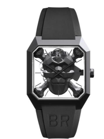 Review Bell and Ross BR 01 Replica Watch BR 01 CYBER SKULL BR01-CSK-CE/SRB