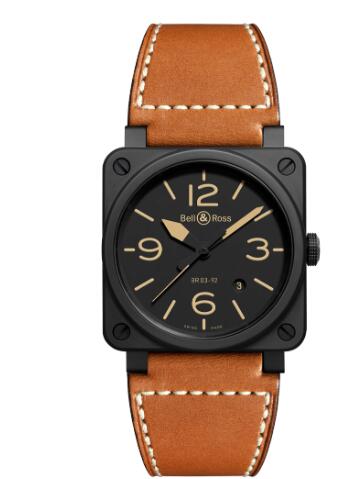 Review Bell and Ross BR 03 Replica Watch BR 03-92 HERITAGE BR0392-HERITAGE-CE