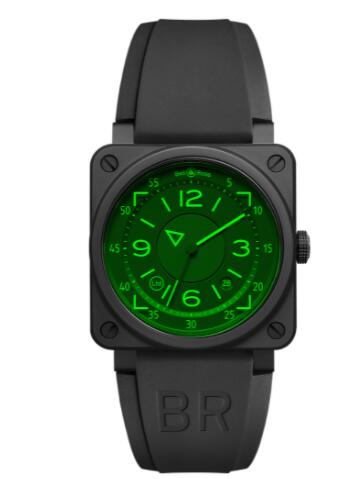 Review Bell and Ross BR 03 Replica Watch BR 03-92 HUD BR0392-HUD-CE/SRB