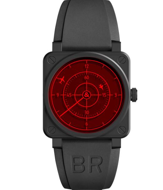 Review Bell and Ross BR 03 Replica Watch BR 03-92 RED RADAR CERAMIC BR0392-RRDR-CE/SRB
