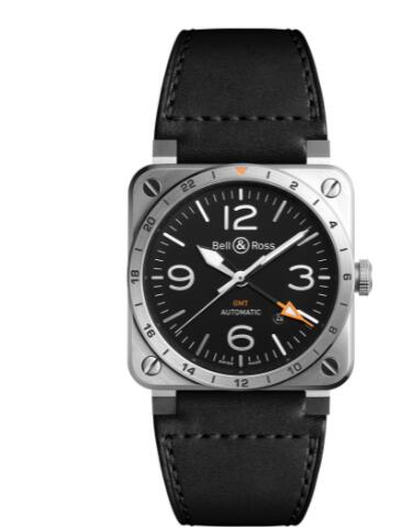 Review Bell and Ross BR 03 Replica Watch BR 03-93 GMT BR0393-GMT-ST/SCA - Click Image to Close