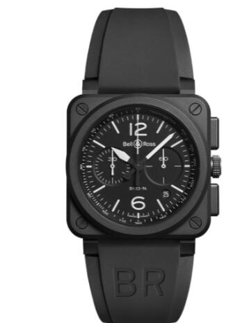 Review Bell and Ross BR 03 Replica Watch BR 03-94 BLACK MATTE BR0394-BL-CE - Click Image to Close