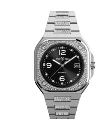 Review Bell and Ross BR 05 Replica Watch BR 05 DIAMOND BR05A-BL-STFLD/SFD - Click Image to Close