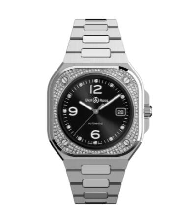 Review Bell and Ross BR 05 Replica Watch BR 05 DIAMOND BR05A-BL-STFLD/SST - Click Image to Close