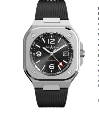 Review Bell and Ross BR 05 Replica Watch BR 05 GMT BR05G-BL-ST/SRB