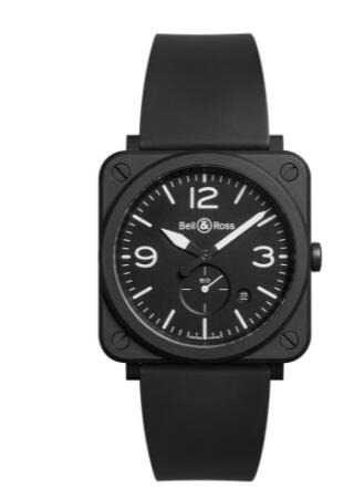 Review Bell and Ross BR S Replica Watch BR S BLACK MATTE BRS-BL-CEM - Click Image to Close