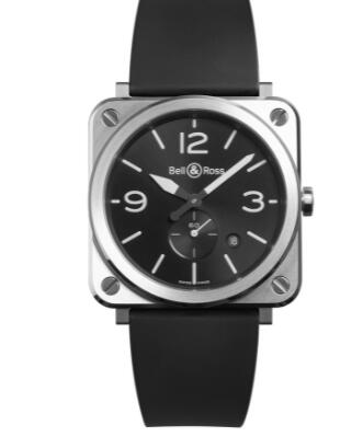 Review Bell and Ross BR S Replica Watch BR S STEEL BRS-BLC-ST - Click Image to Close