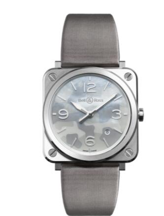 Review Bell and Ross BR S Replica Watch BR S GREY CAMOUFLAGE BRS-CAMO-ST - Click Image to Close