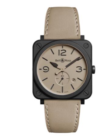 Review Bell and Ross BR S Replica Watch BR S DESERT TYPE BRS-DESERT-CEM - Click Image to Close