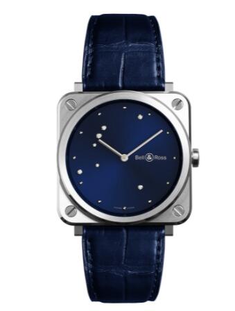 Review Bell and Ross BR S Replica Watch BR S BLUE DIAMOND EAGLE BRS-EA-ST/SCR - Click Image to Close