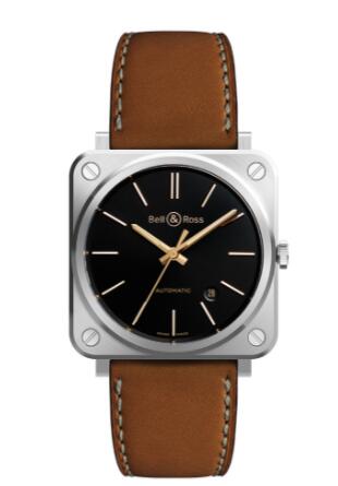 Review Bell and Ross BRS Replica Watch BR S-92 GOLDEN HERITAGE BRS92-ST-G-HE/SCA