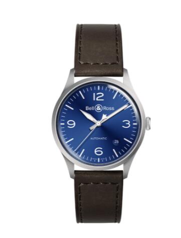 Review Bell and Ross BR V1-92 Replica Watch BR V1-92 BLUE STEEL BRV192-BLU-ST/SCA