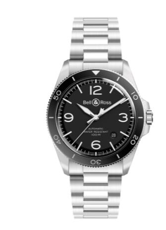 Review Bell and Ross BR V2-92 Replica Watch BR V2-92 BLACK STEEL BRV292-BL-ST/SST