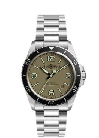 Review Bell and Ross BR V2-92 Replica Watch BR V2-92 MILITARY GREEN BRV292-MKA-ST/SST - Click Image to Close